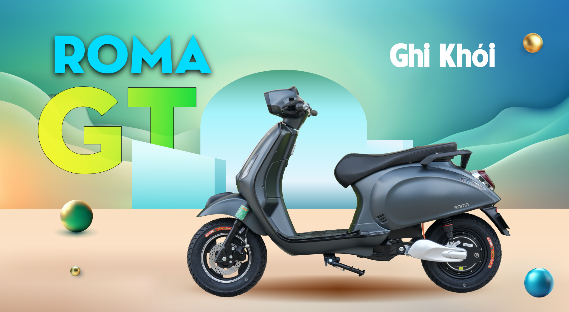 Xe điện DK Bike RomaGT ( NFC )