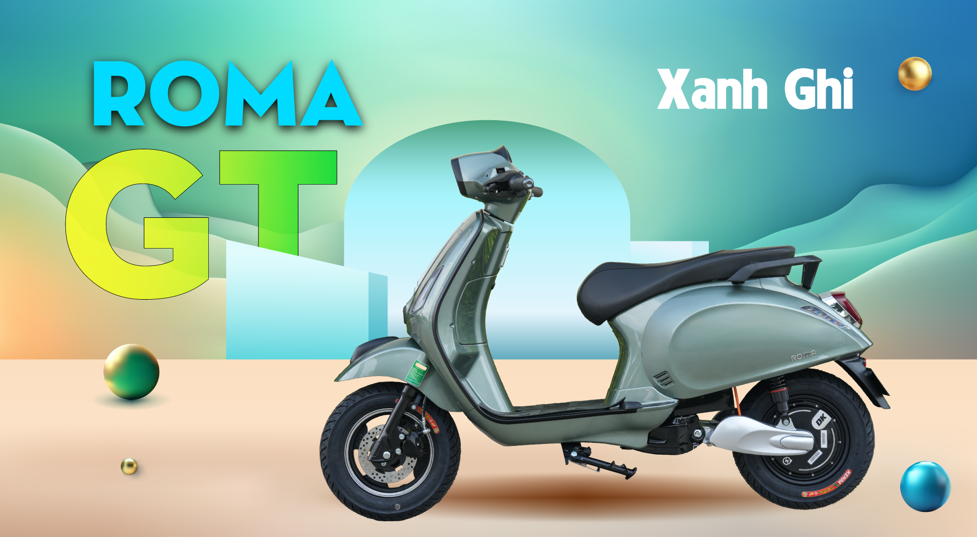 Xe điện DK Bike RomaGT ( NFC )