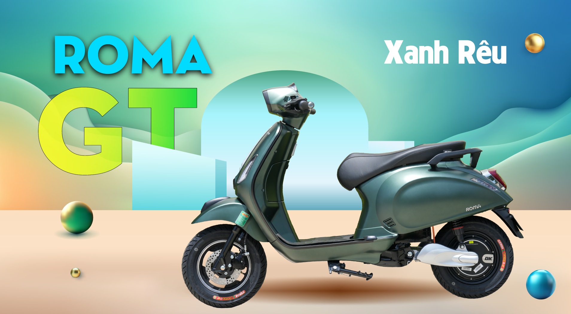 Xe điện DK Bike RomaGT ( NFC )